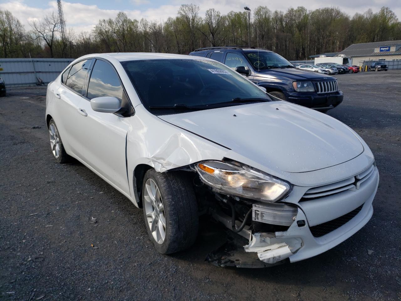 DODGE DART SXT 2013 with VIN 1C3CDFBA9DD261155 - Photo from auction