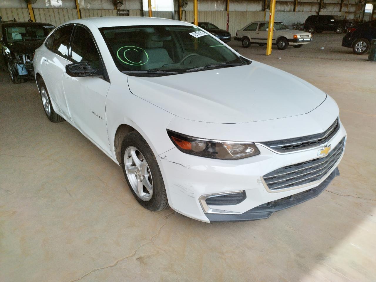 CHEVROLET MALIBU LS 2016 with VIN 1G1ZB5ST0GF222141 - Photo from auction