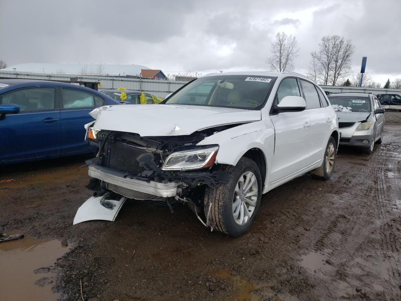Photo 2 from auction – 2014 AUDI Q5 PREMIUM with VIN WA1LFAFP4EA091677