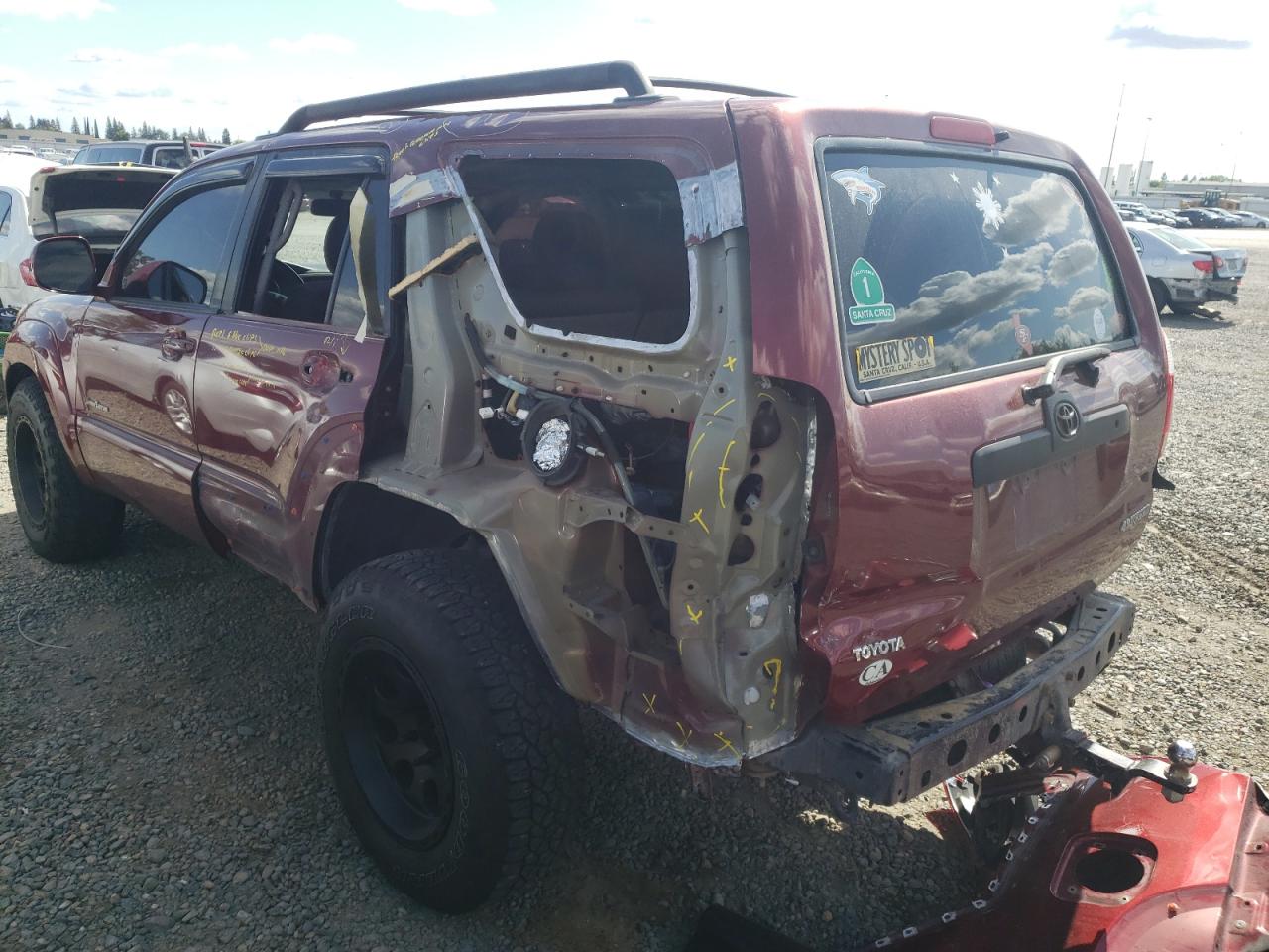 Photo 9 from auction – 2007 TOYOTA 4RUNNER SR with VIN JTEZU14R678088103