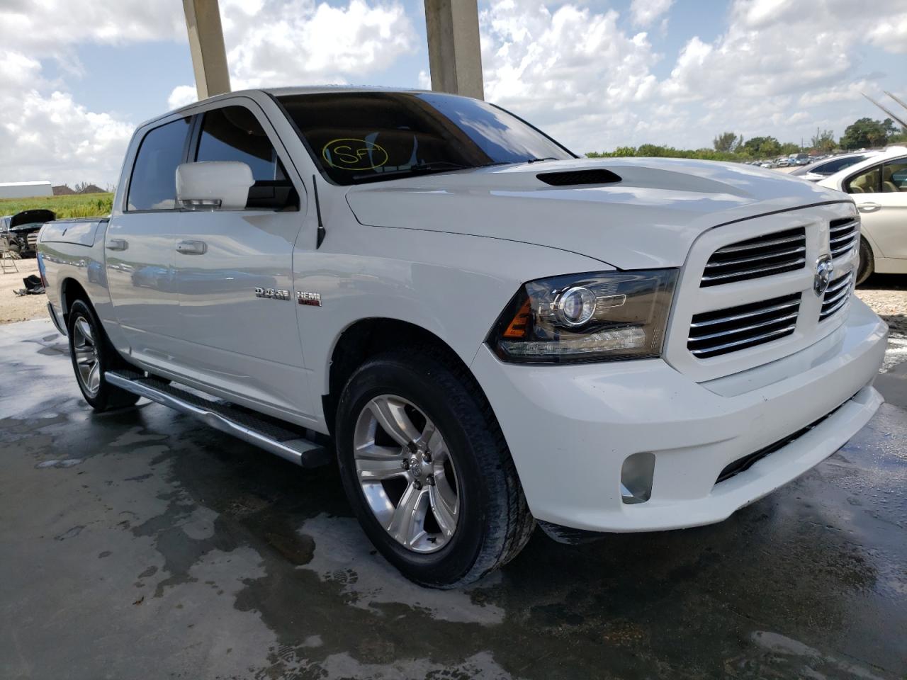 RAM 1500 SPORT 2016 with VIN 1C6RR6MT1GS274589 - Photo from auction