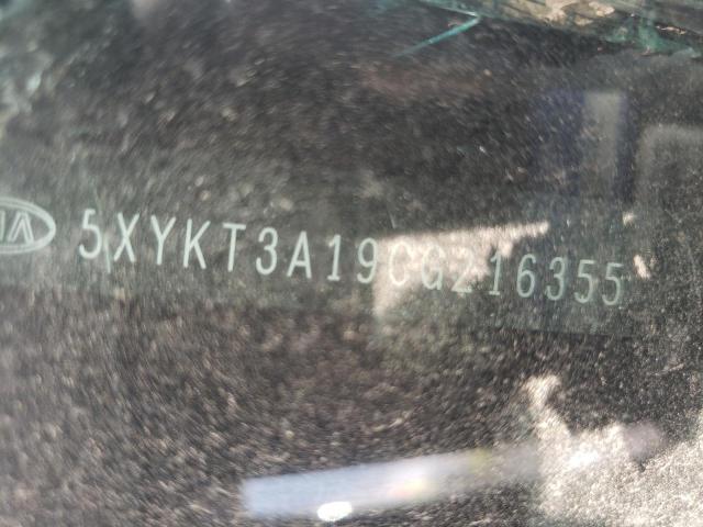 Photo 9 from auction – 2012 KIA SORENTO BA with VIN 5XYKT3A19CG216355