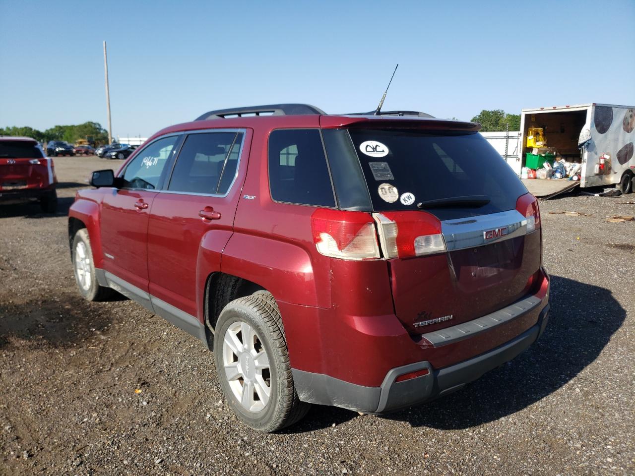 Photo 3 from auction – 2012 GMC TERRAIN SL with VIN 2GKALUEK5C6395760