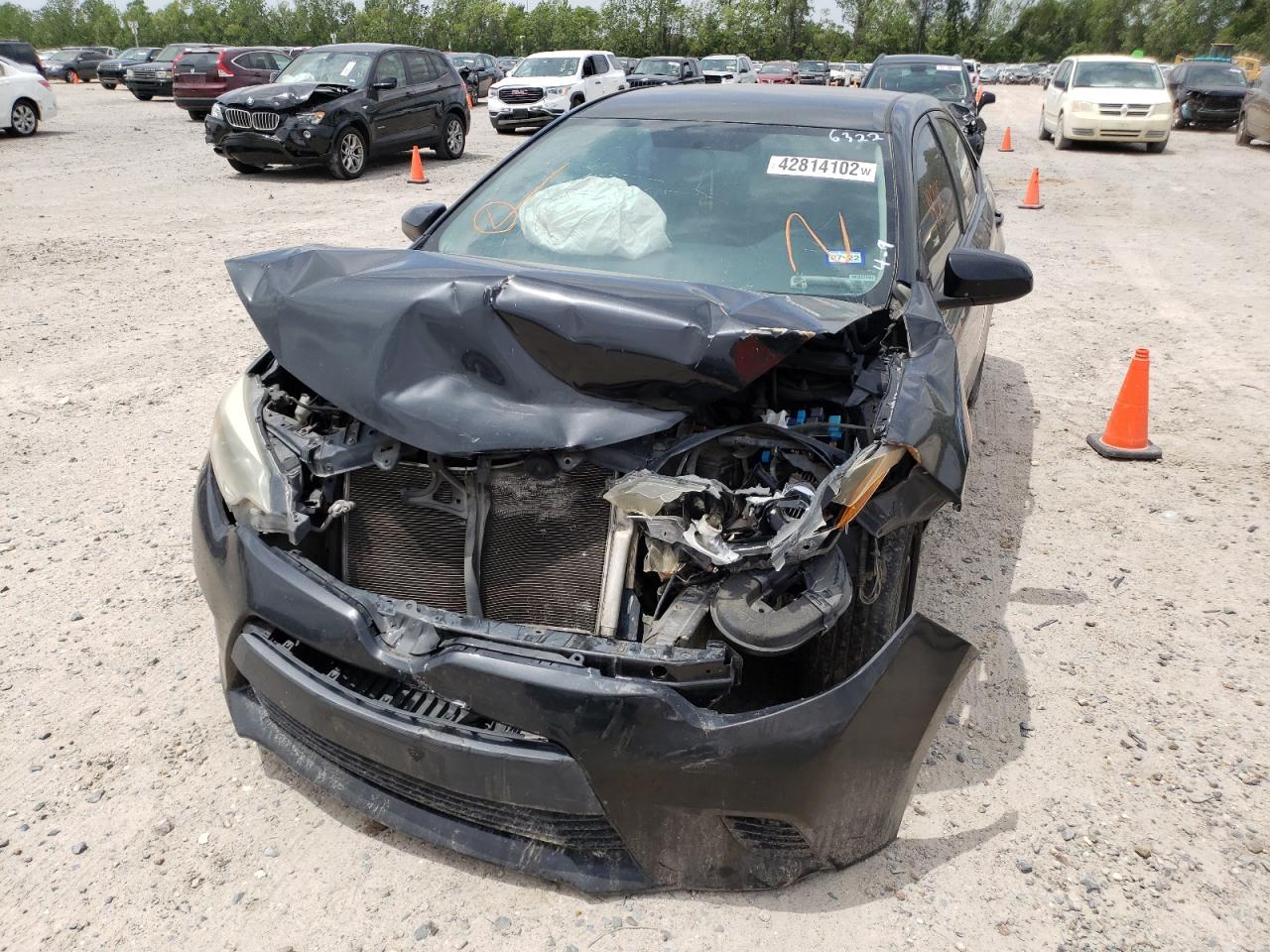 Photo 9 from auction – 2014 TOYOTA COROLLA L with VIN 5YFBURHE1EP086322