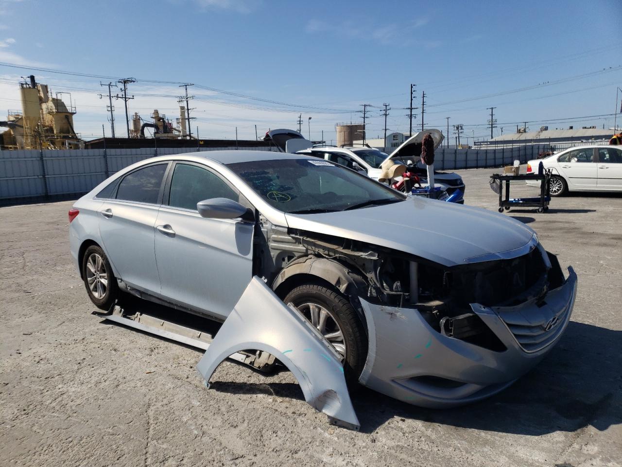 HYUNDAI SONATA GLS 2013 with VIN 5NPEB4ACXDH653041 - Photo from auction