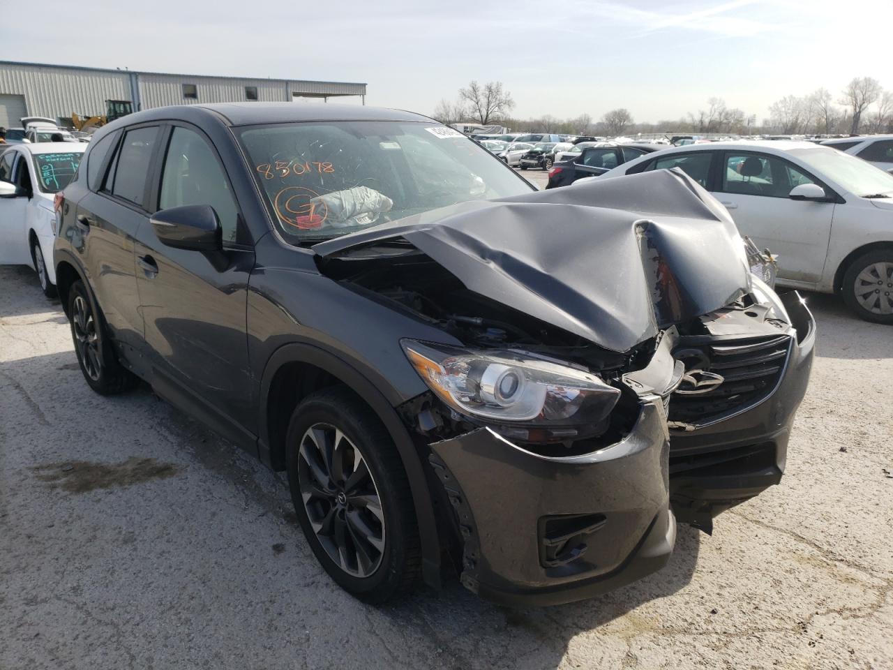 MAZDA CX-5 GT 2016 with VIN JM3KE4DY0G0850178 - Photo from auction
