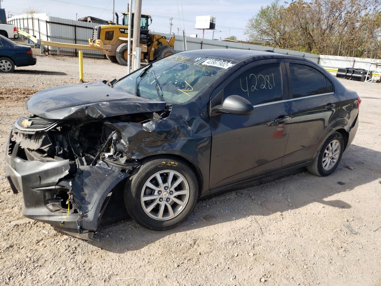 Photo 2 from auction – 2019 CHEVROLET SONIC LT with VIN 1G1JD5SB3K4114504