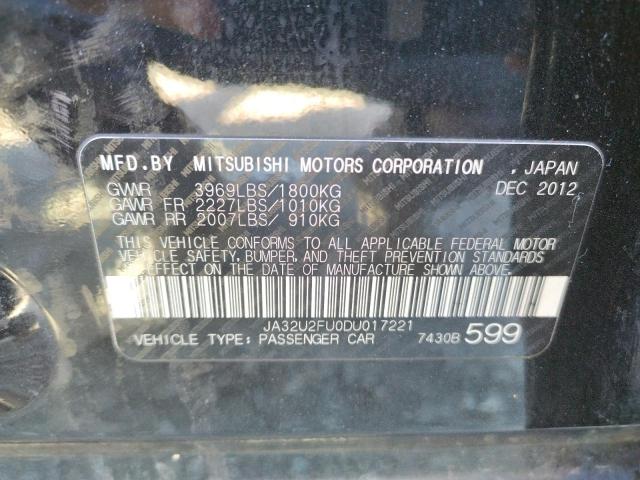 Photo 10 from auction – 2013 MITSUBISHI LANCER ES/ with VIN JA32U2FU0DU017221