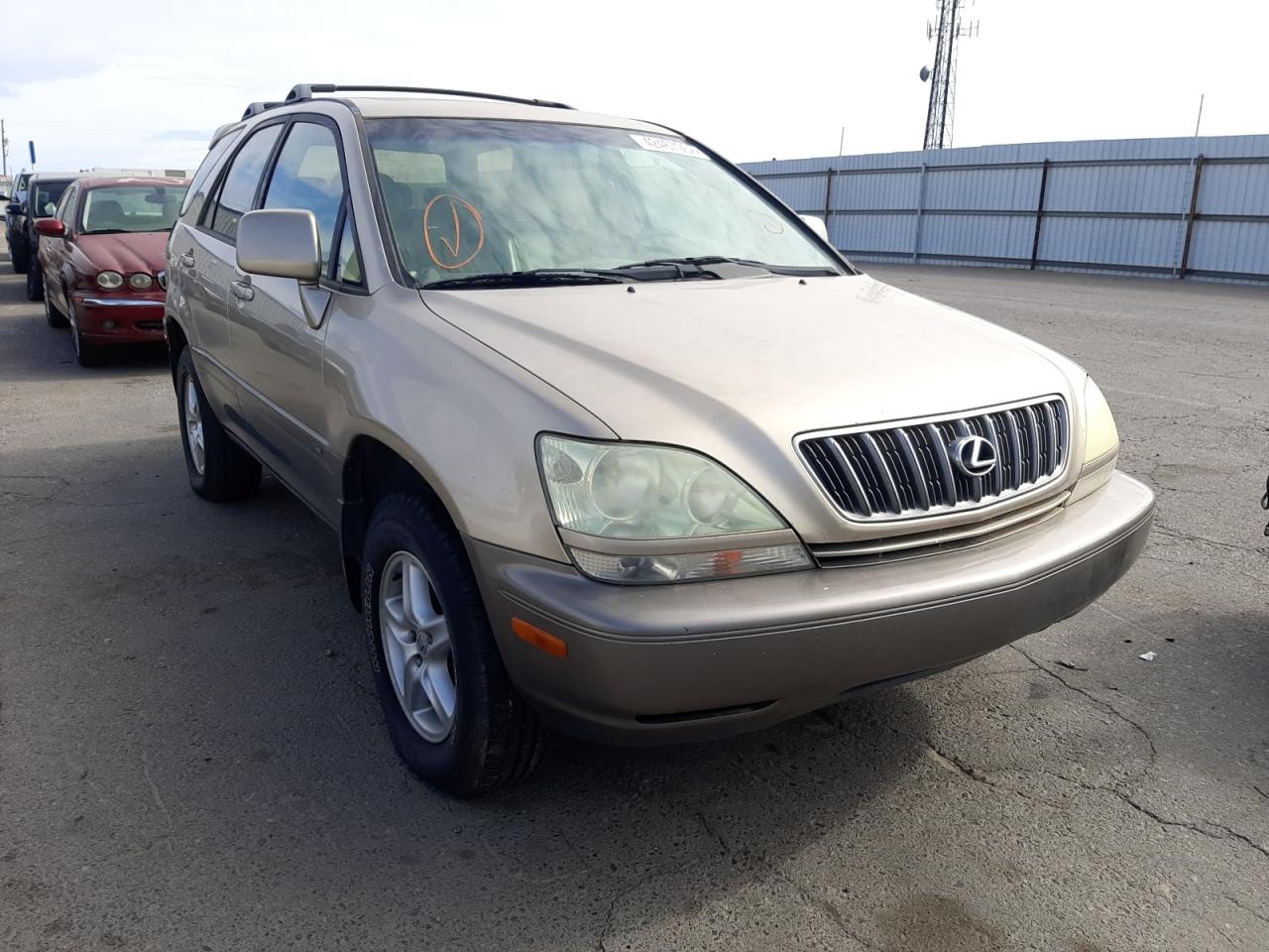 LEXUS RX 300 2003 with VIN JTJGF10U730152574 - Photo from auction