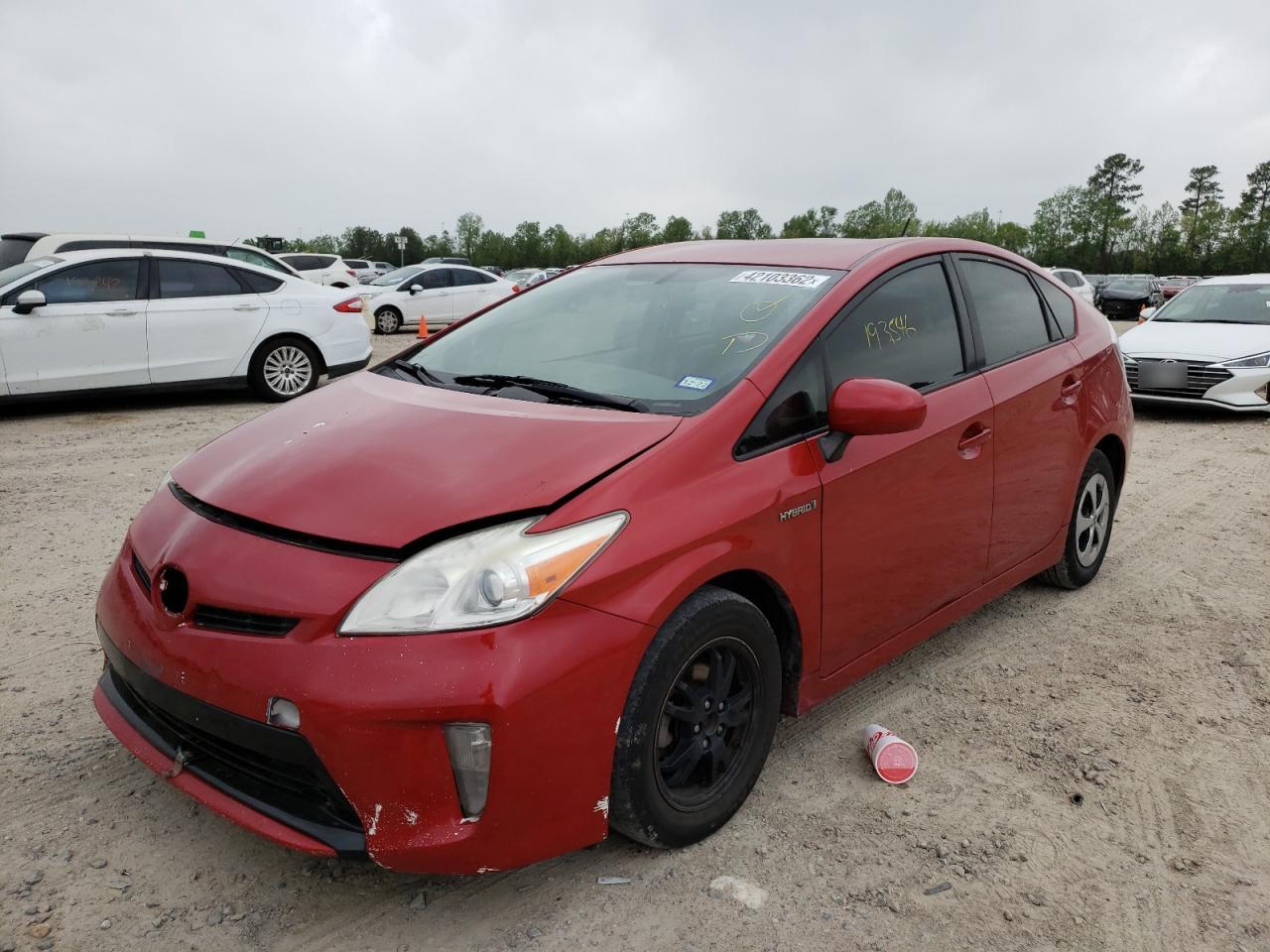Foto 2 de la subasta – 2012 TOYOTA PRIUS con VIN JTDKN3DU4C5374904