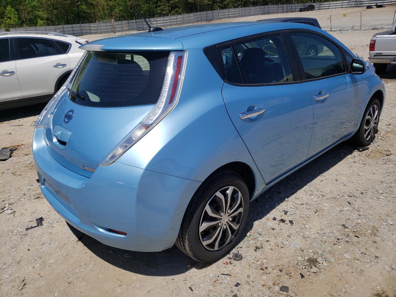 Photo 4 from auction – 2015 NISSAN LEAF S with VIN 1N4AZ0CP3FC316153