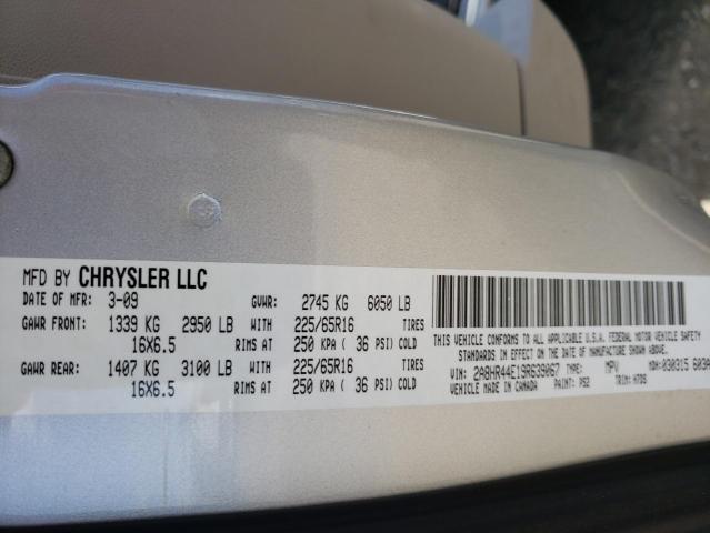 Photo 10 from auction – 2009 CHRYSLER TOWN & COU with VIN 2A8HR44E19R639067