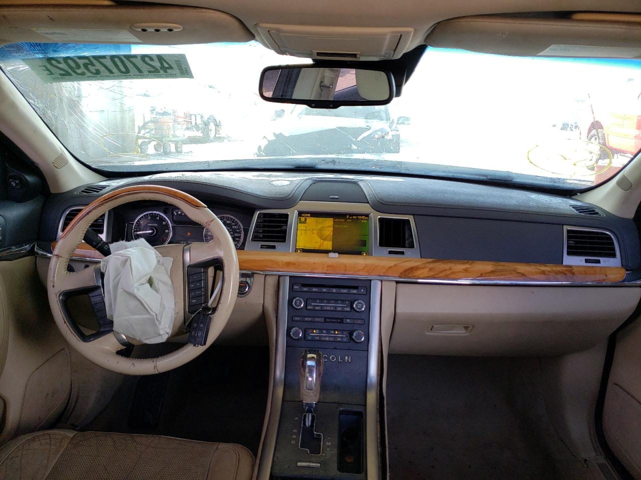 Photo 9 from auction – 2009 LINCOLN MKS with VIN 1LNHM93R09G621454