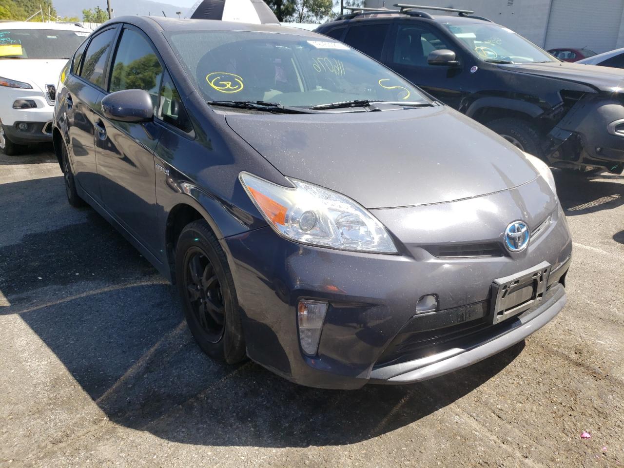 TOYOTA PRIUS 2013 with VIN JTDKN3DU2D1648545 - Photo from auction