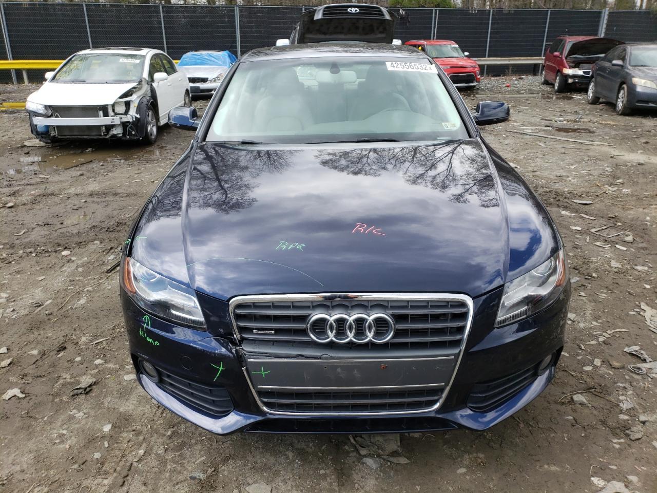 Photo 9 from auction – 2010 AUDI A4 PREMIUM with VIN WAUFFAFL6AN036986