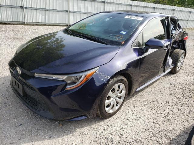 Photo 2 from auction – 2020 TOYOTA COROLLA LE with VIN JTDEPRAE4LJ015325
