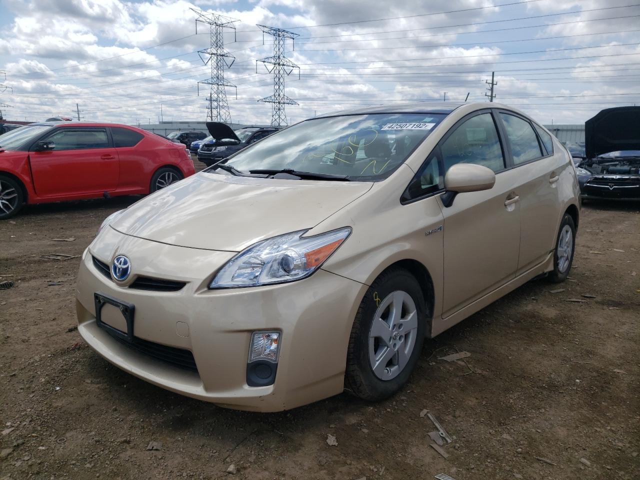 Photo 2 from auction – 2010 TOYOTA PRIUS with VIN JTDKN3DU4A0195756