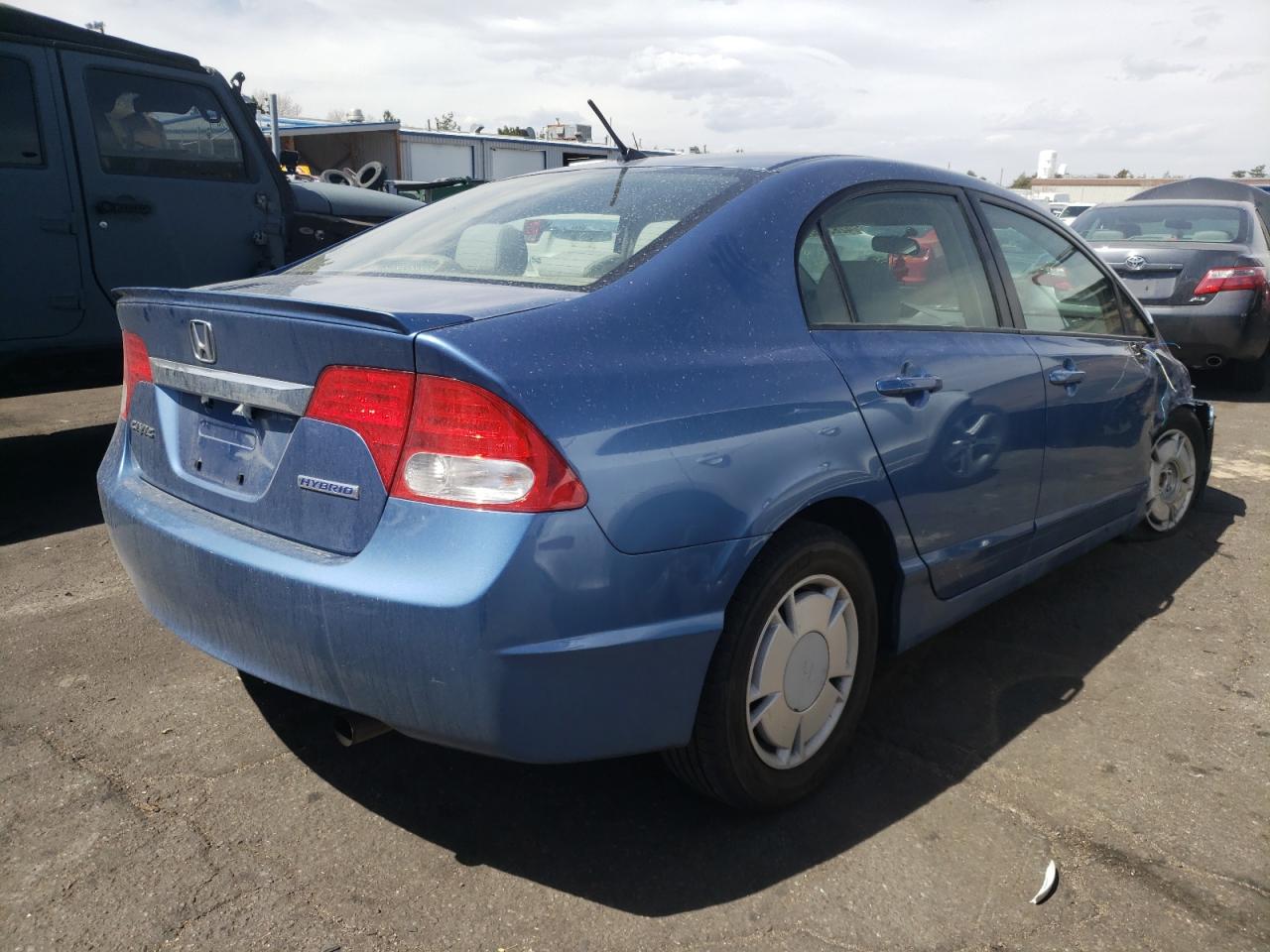 Photo 4 from auction – 2009 HONDA CIVIC HYBR with VIN JHMFA36229S005024