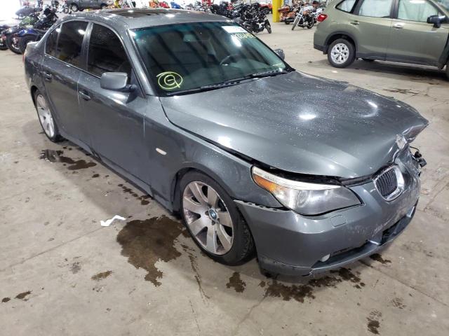 BMW 530 I 2007 with VIN WBANE73537CM47628 - Photo from auction