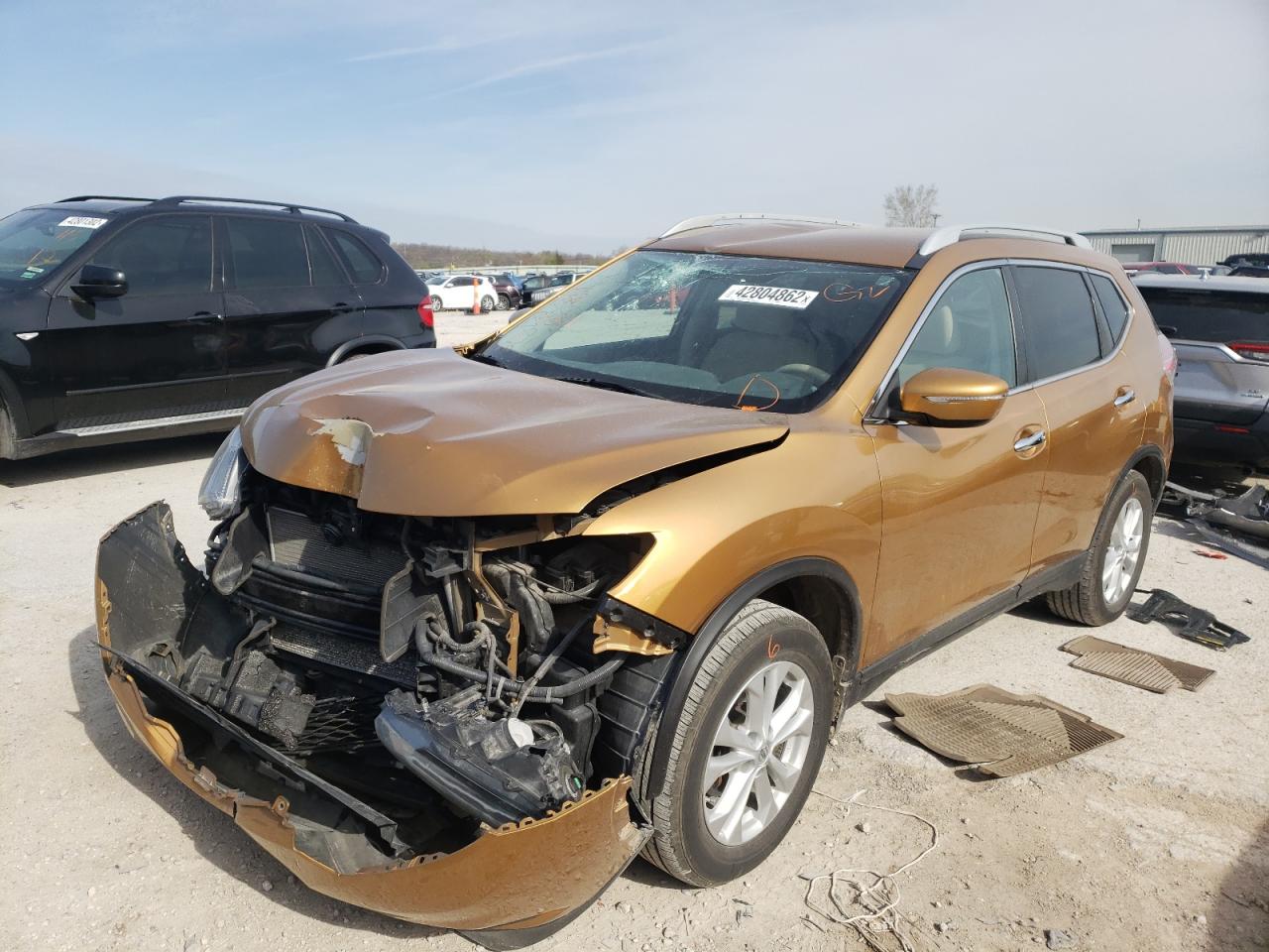 Photo 2 from auction – 2014 NISSAN ROGUE S with VIN 5N1AT2MV4EC791521