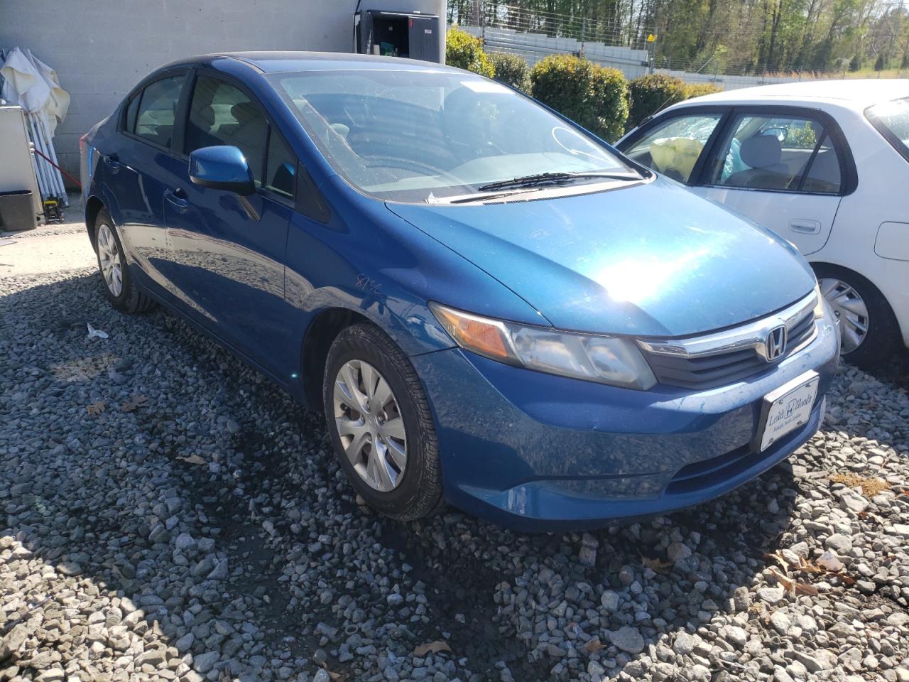 HONDA CIVIC LX 2012 with VIN 19XFB2F55CE050309 - Photo from auction