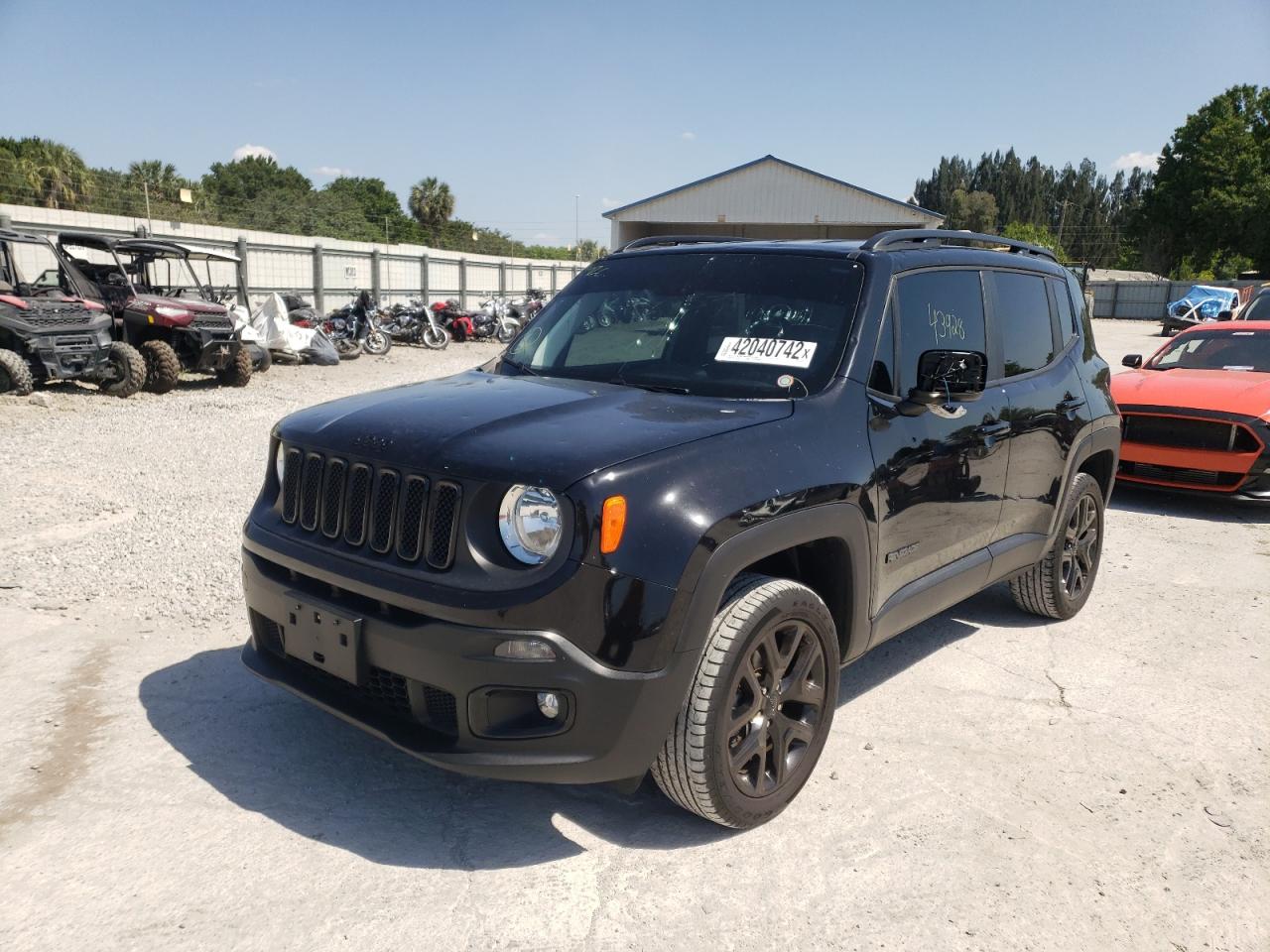 Photo 2 from auction – 2018 JEEP RENEGADE L with VIN ZACCJBBB0JPH78699