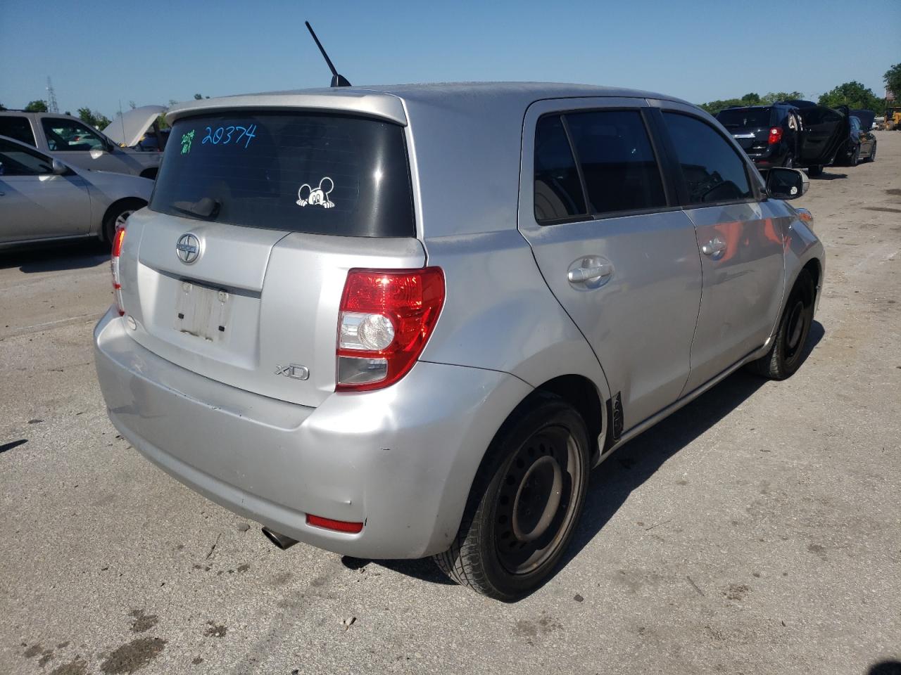Photo 4 from auction – 2009 TOYOTA SCION XD with VIN JTKKU10459J036756