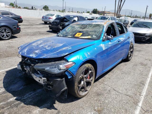 Photo 2 from auction – 2018 ALFA ROMEO GIULIA TI with VIN ZARFAECN7J7576484