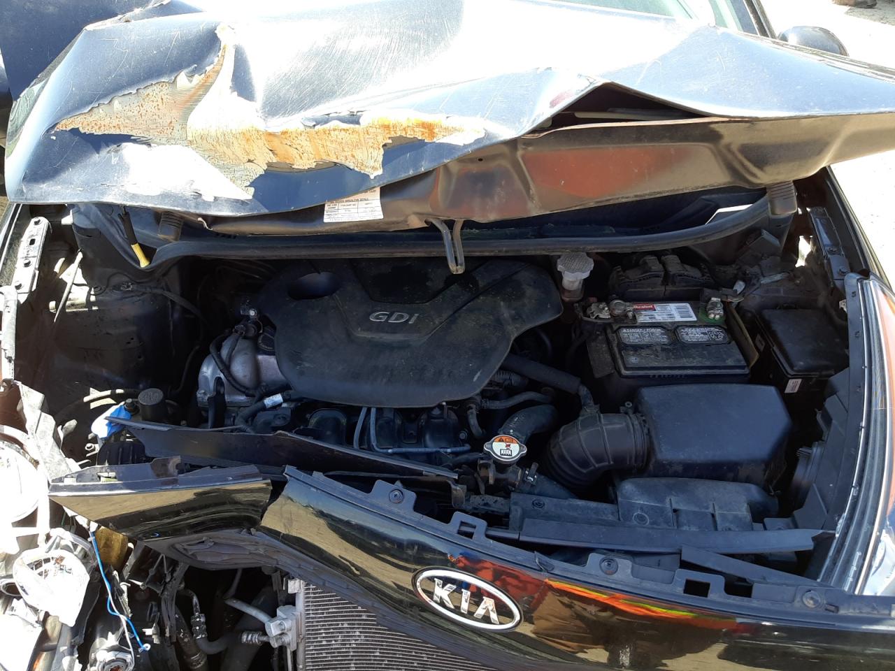 Photo 7 from auction – 2013 KIA RIO LX with VIN KNADM5A35D6177879