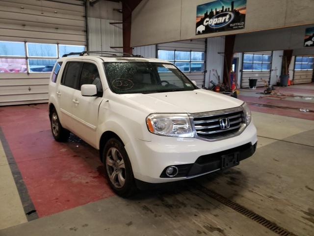 HONDA PILOT EXLN 2014 with VIN 5FNYF4H71EB037285 - Photo from auction
