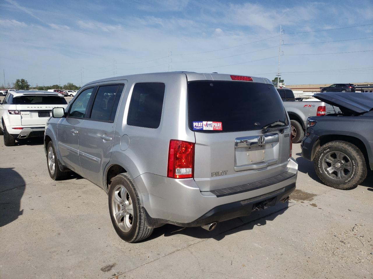 Photo 3 from auction – 2012 HONDA PILOT EXL with VIN 5FNYF3H53CB022700