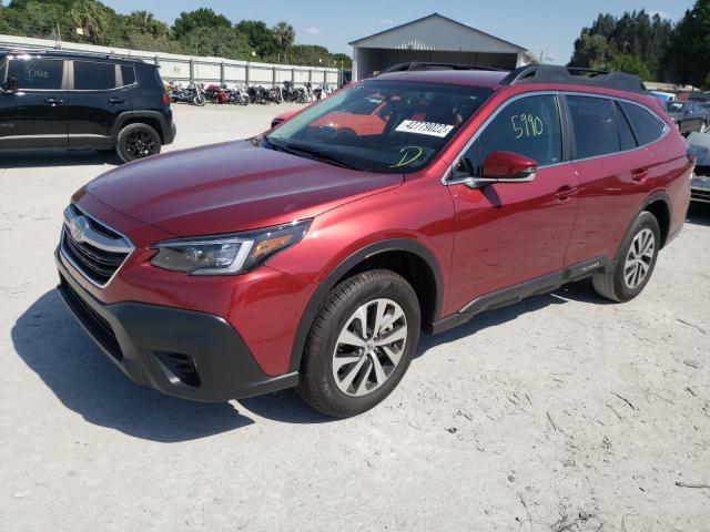 Photo 2 from auction – 2022 SUBARU OUTBACK PR with VIN 4S4BTACC7N3162284