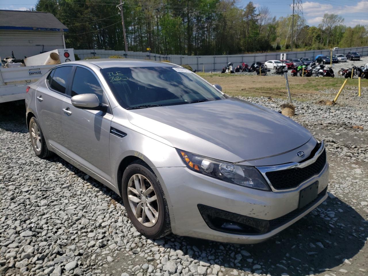 KIA OPTIMA LX 2012 with VIN 5XXGM4A72CG050231 - Photo from auction