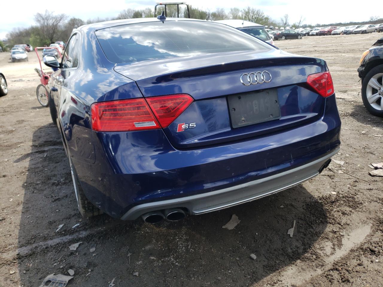 Photo 3 from auction – 2013 AUDI S5 PREMIUM with VIN WAUCGAFR4DA033214