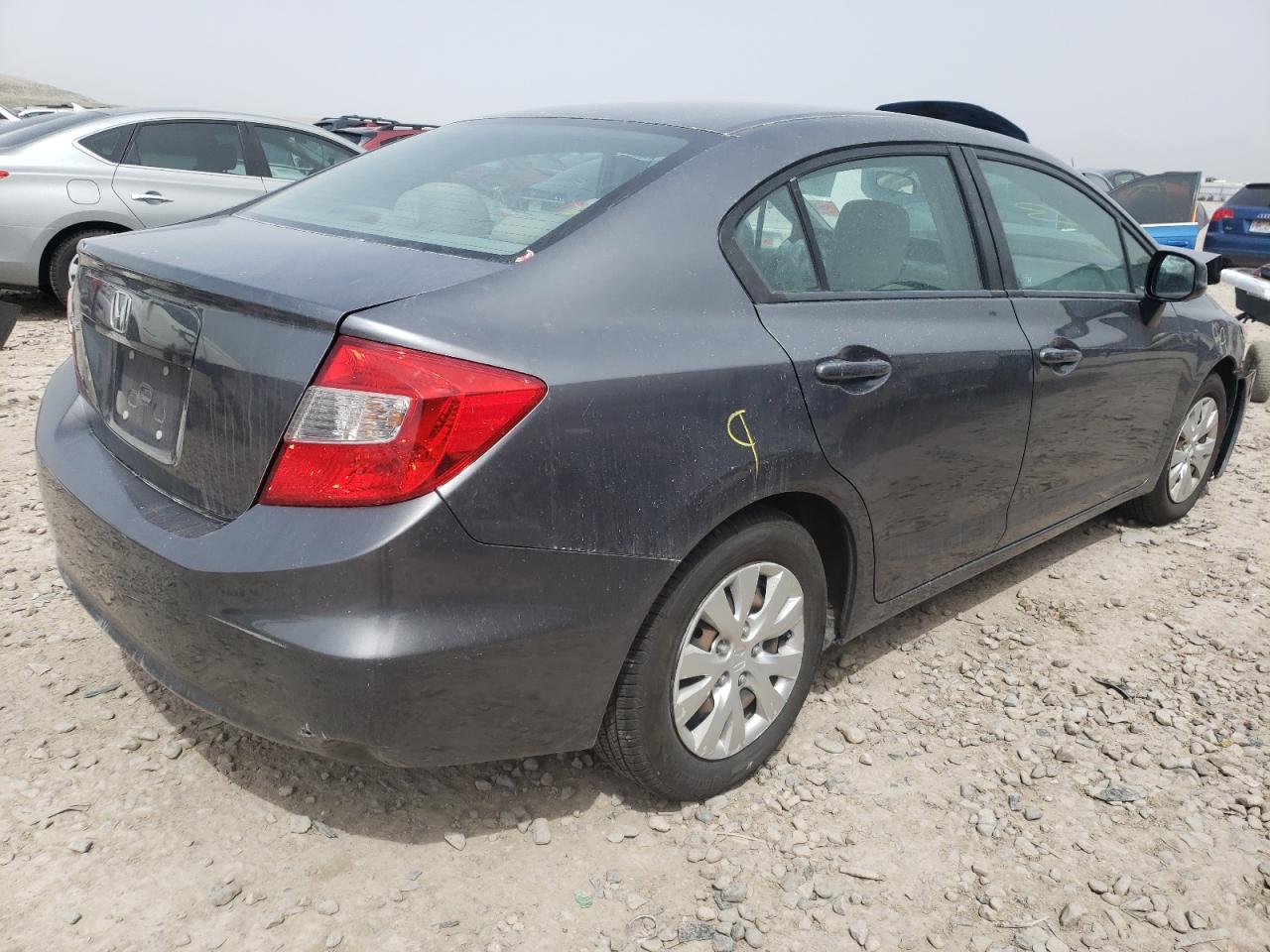Photo 4 from auction – 2012 HONDA CIVIC LX with VIN 19XFB2F59CE336776