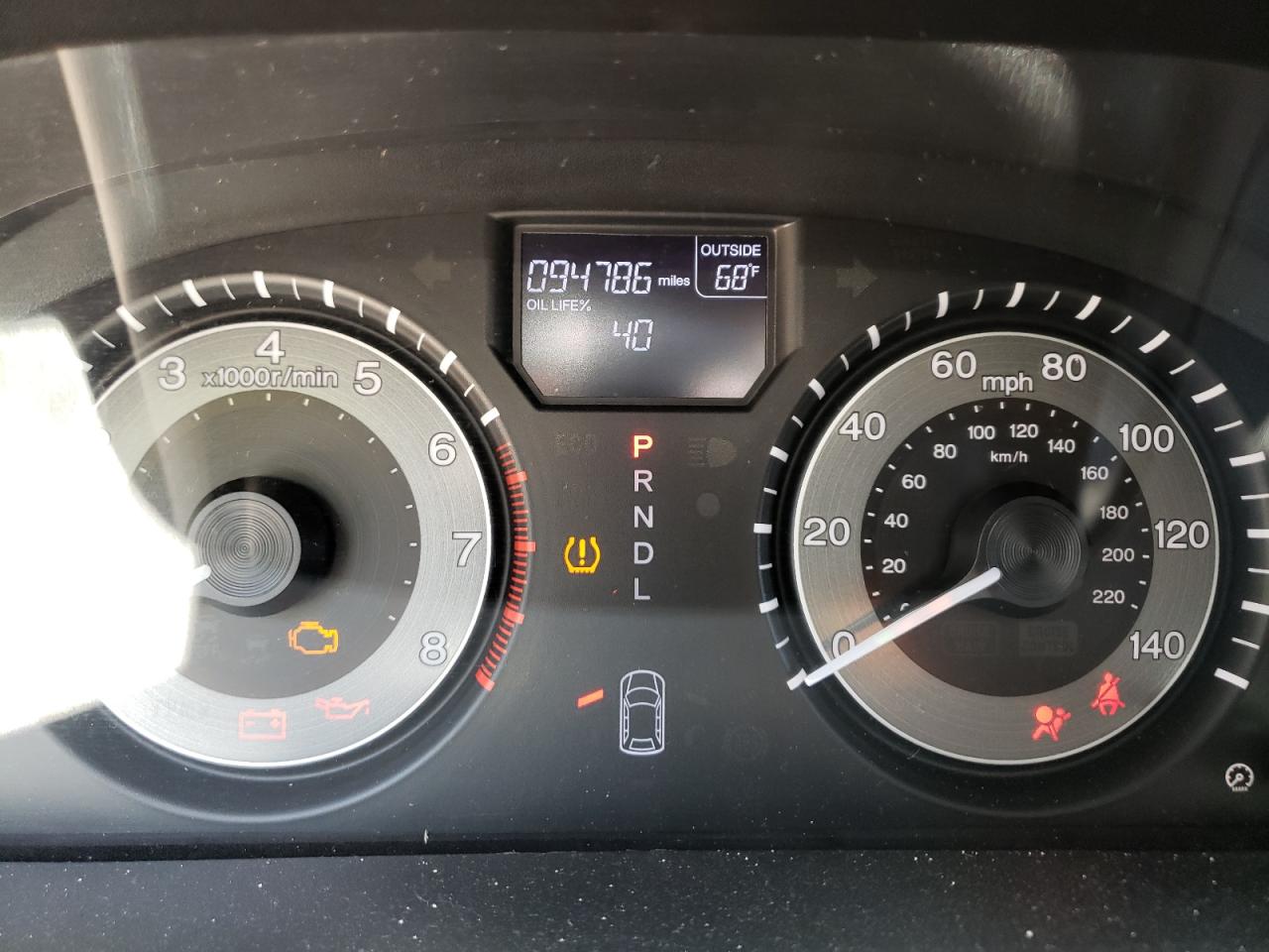 Photo 8 from auction – 2015 HONDA ODYSSEY EX with VIN 5FNRL5H63FB025960