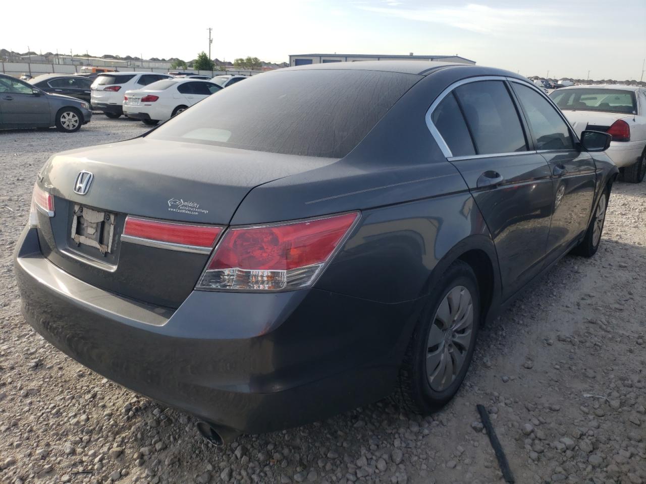 Photo 4 from auction – 2011 HONDA ACCORD LX with VIN 1HGCP2F39BA080595