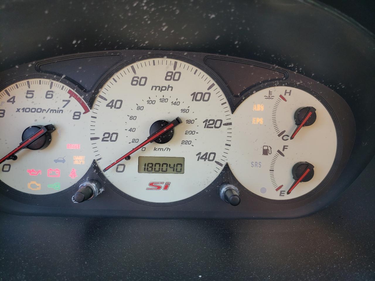 Photo 8 from auction – 2003 HONDA CIVIC SI with VIN SHHEP335X3U403191