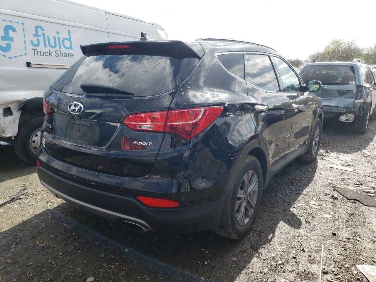 Photo 4 from auction – 2016 HYUNDAI SANTA FE S with VIN 5XYZU3LB5GG366809
