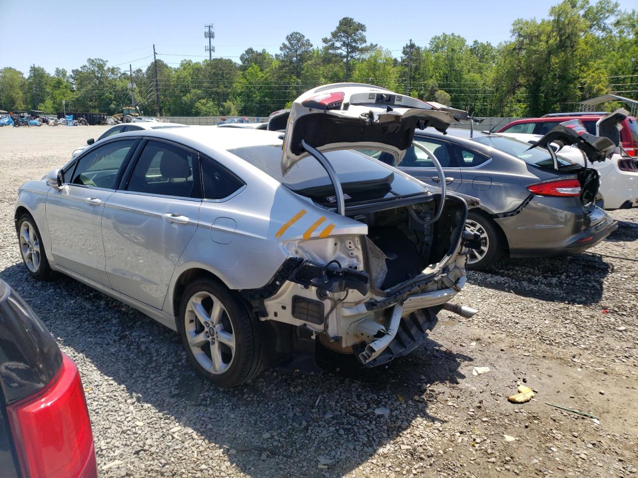 Photo 3 from auction – 2016 FORD FUSION SE with VIN 3FA6P0HD3GR375278