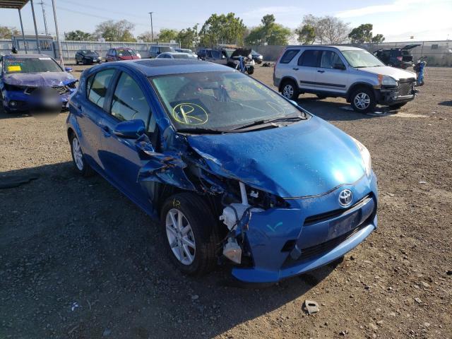 TOYOTA PRIUS C 2014 with VIN JTDKDTB36E1064597 - Photo from auction