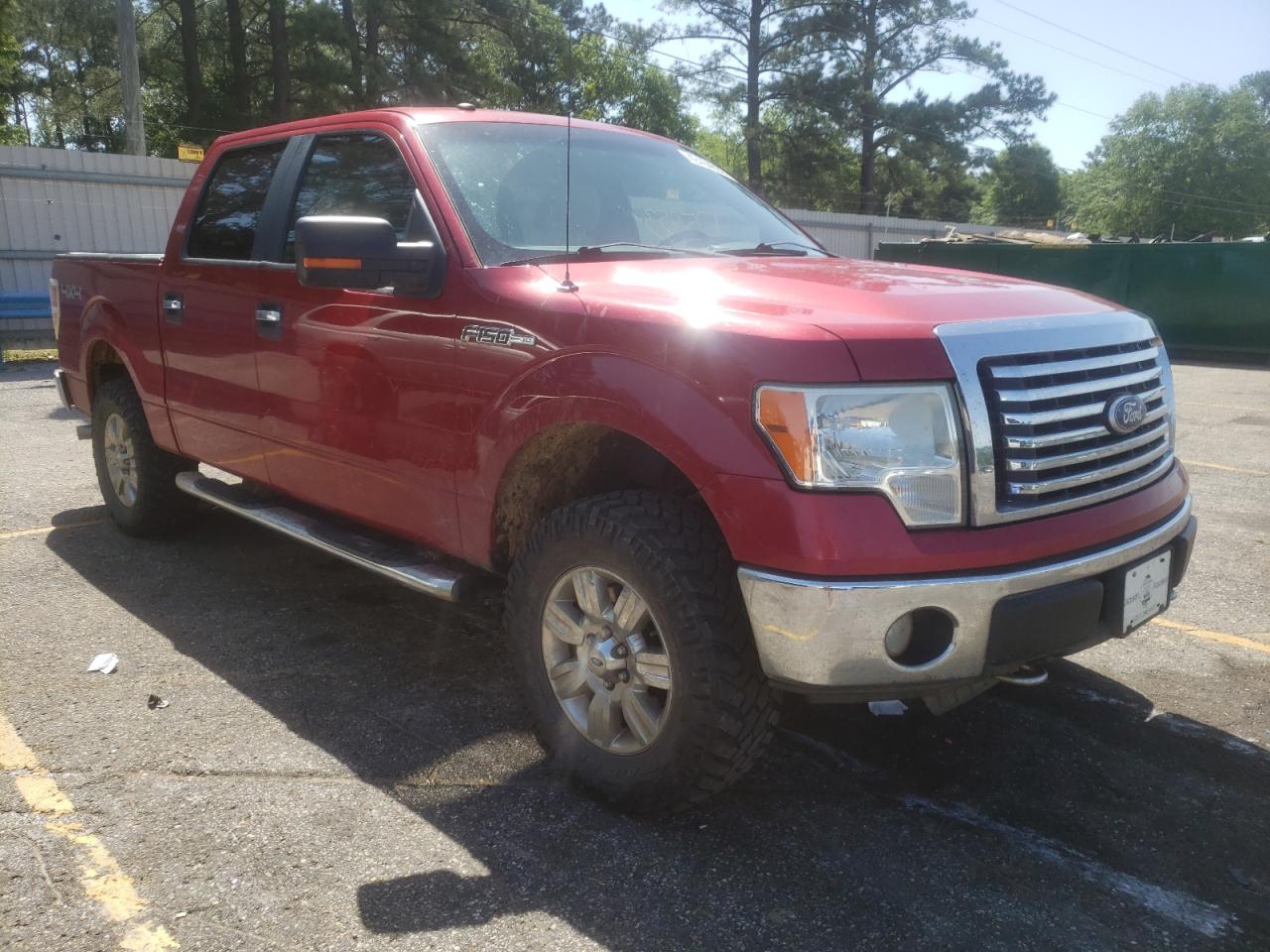 FORD F150 SUPER 2010 with VIN 1FTFW1EV8AFA64658 - Photo from auction