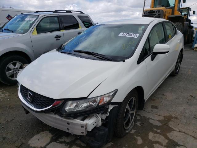 Photo 2 from auction – 2015 HONDA CIVIC SE with VIN 2HGFB2F71FH544985