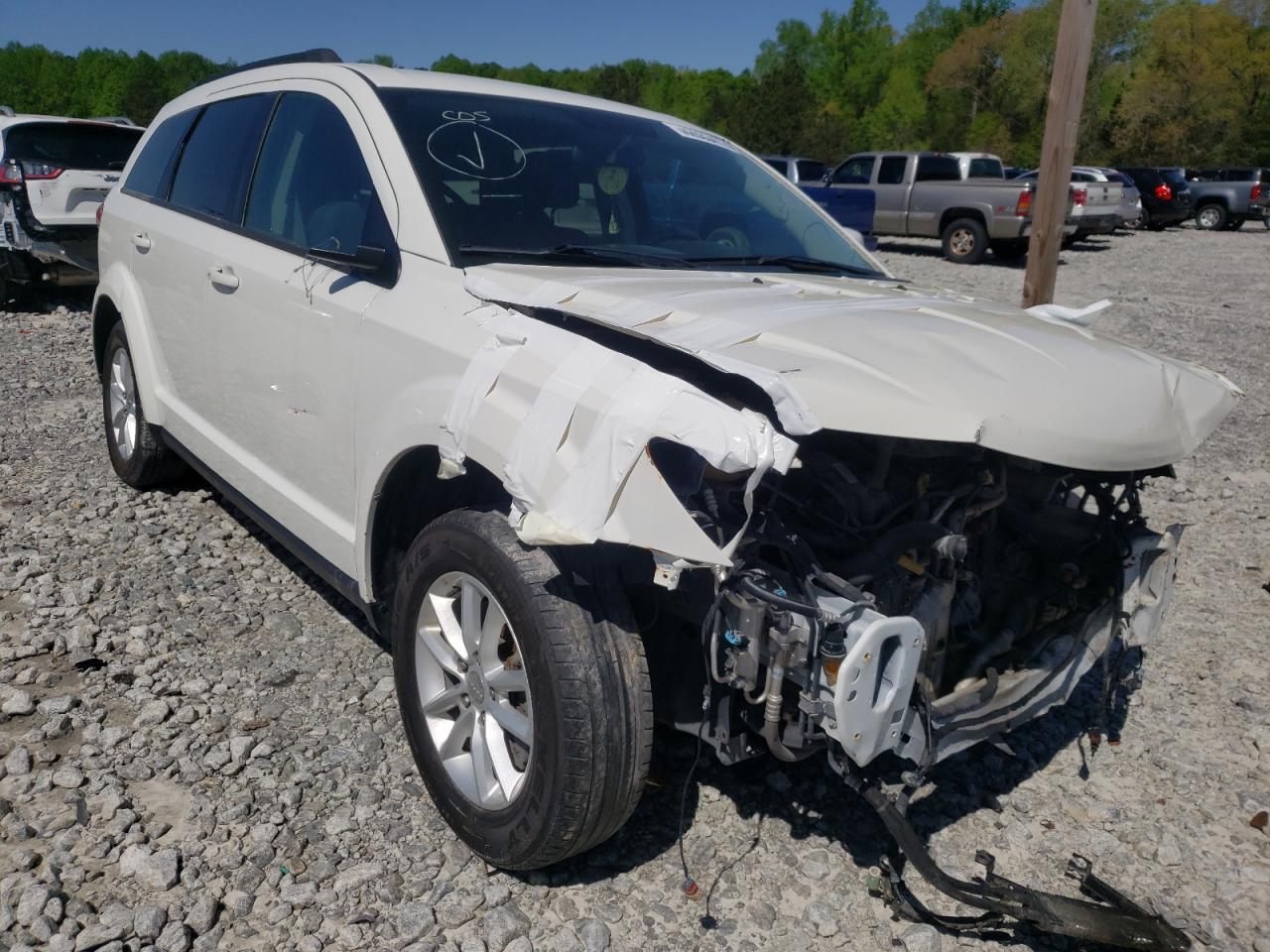 DODGE JOURNEY SX 2016 with VIN 3C4PDCBG4GT145621 - Photo from auction