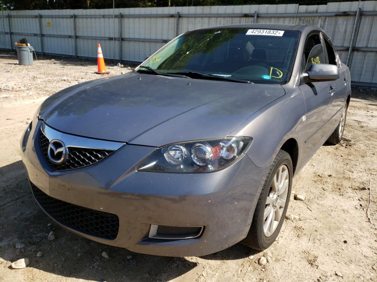 Photo 2 from auction – 2007 MAZDA 3 I with VIN JM1BK32F771670185