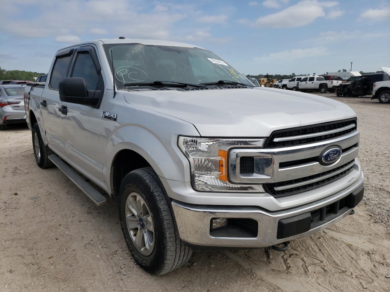 FORD F150 SUPER 2018 with VIN 1FTEW1EG4JKC28296 - Photo from auction