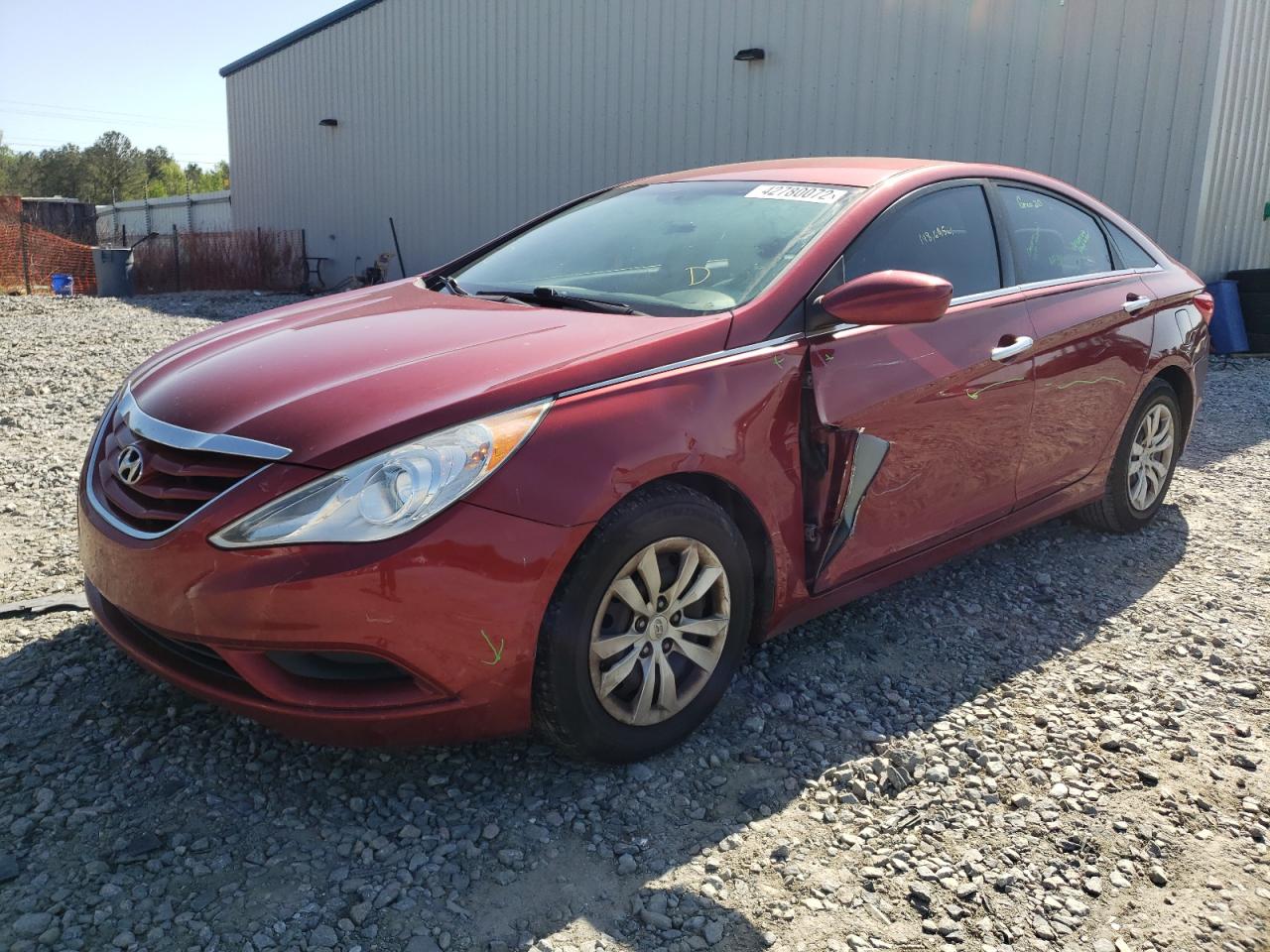 Photo 2 from auction – 2013 HYUNDAI SONATA GLS with VIN 5NPEB4AC4DH537821