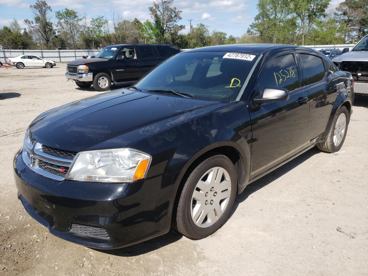 Photo 2 from auction – 2014 DODGE AVENGER SE with VIN 1C3CDZAB3EN216008