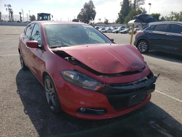 DODGE DART GT 2015 with VIN 1C3CDFEBXFD252942 - Photo from auction