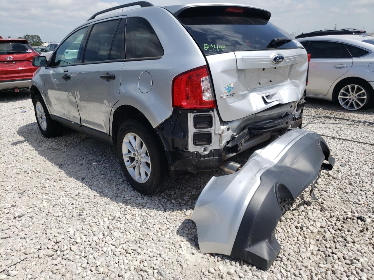Photo 3 from auction – 2014 FORD EDGE SE with VIN 2FMDK3GCXEBA62066